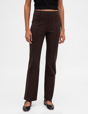 Pantalón acampanado straight para mujer