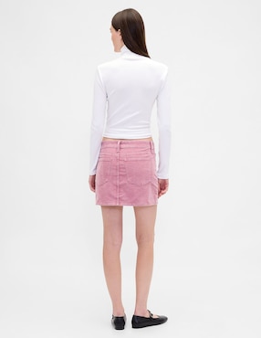 Falda mini a la cadera