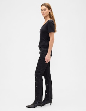 Jeans straight para mujer