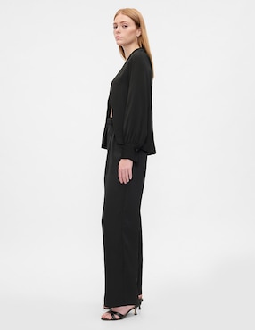 Pantalón de vestir amplio para mujer