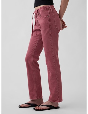 Jeans relaxed slim para mujer