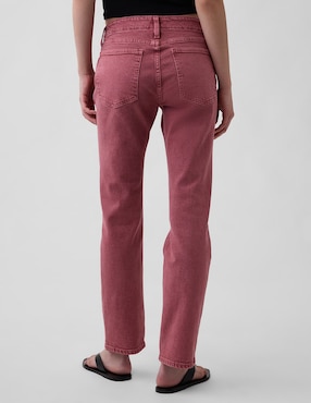 Jeans relaxed slim para mujer