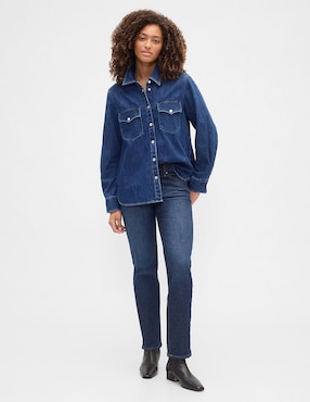 Jeans straight para mujer