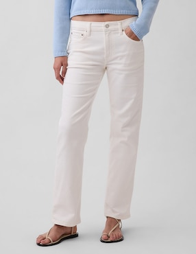 Jeans straight para mujer