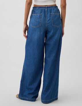 Jeans relaxed wide leg para mujer