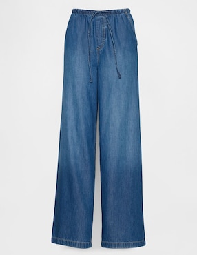 Jeans relaxed wide leg para mujer