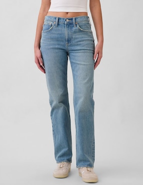 Jeans straight para mujer