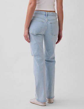Jeans straight para mujer