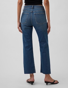 Jeans capri straight para miujer
