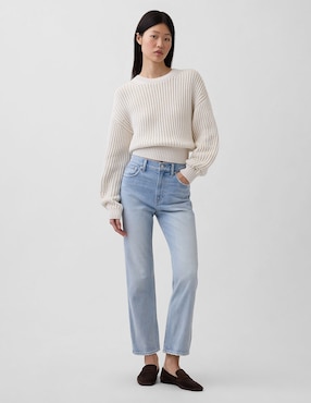 Jeans straight para mujer