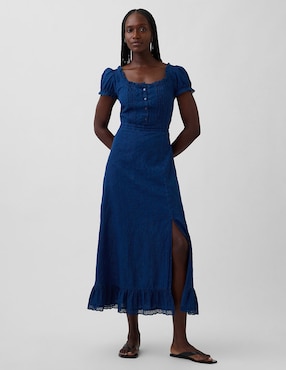 Vestido midi casual para mujer