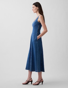 Vestido largo casual para mujer