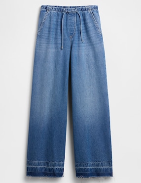 Jeans relaxed wide leg para mujer