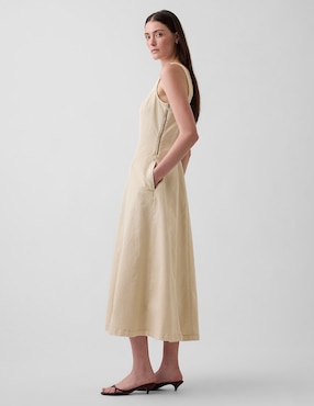 Vestido crop casual para mujer