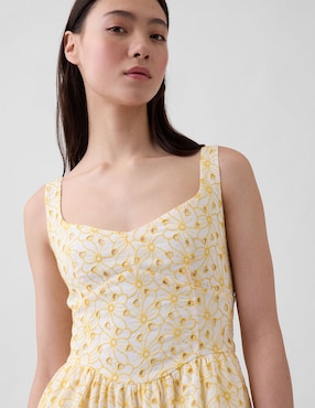 Vestido midi casual para mujer
