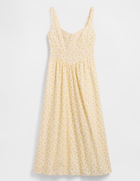 Vestido midi casual para mujer