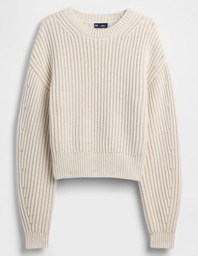 Suéter cuello redondo para mujer