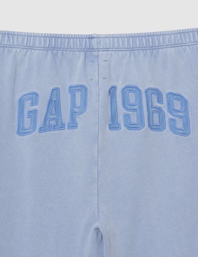 Pants amplio con jareta para mujer