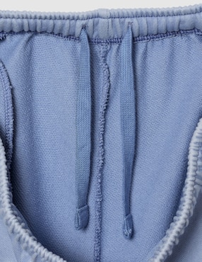 Pants amplio con jareta para mujer