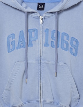 Sudadera con capucha y bolsa para mujer