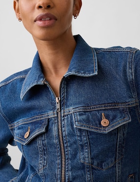 Chamarra denim para mujer