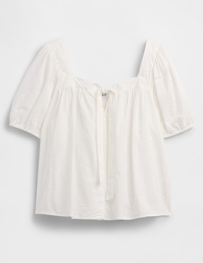 Blusa manga corta para mujer