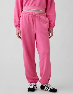 Pants regular con agujeta para mujer