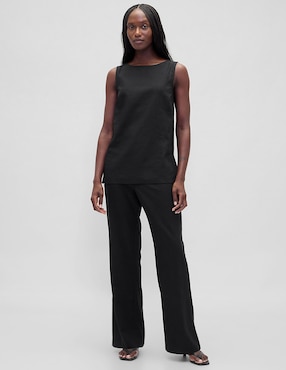 Pantalón de vestir wide leg para mujer