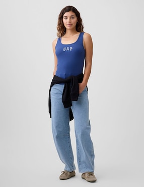 Playera cuello redondo para mujer