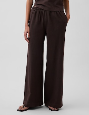 Pantalón flare acampanado para mujer