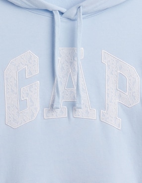 Sudadera con capucha y bolsa para mujer