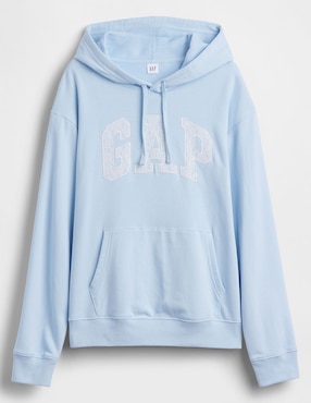 Sudadera con capucha y bolsa para mujer