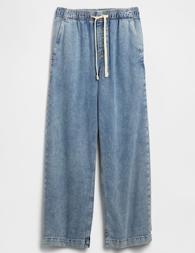 Jeans relaxed wide leg para mujer