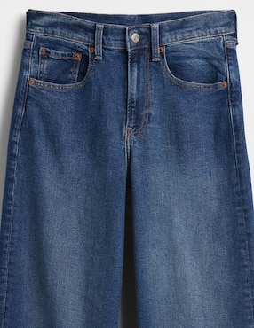Jeans slim cintura media para mujer