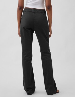 Pantalón relaxed flare para mujer