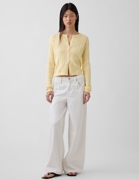 Suéter cuello redondo para mujer