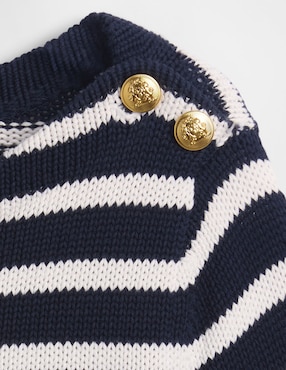 Suéter cuello redondo para mujer