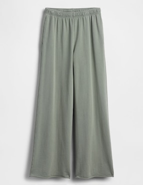 Pants regular con elástico para mujer