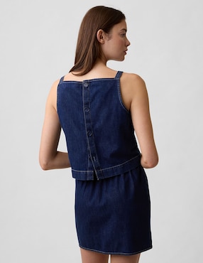 Blusa sin mangas para mujer