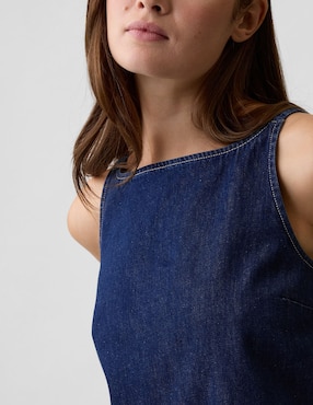 Blusa sin mangas para mujer