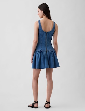Vestido corto casual para mujer