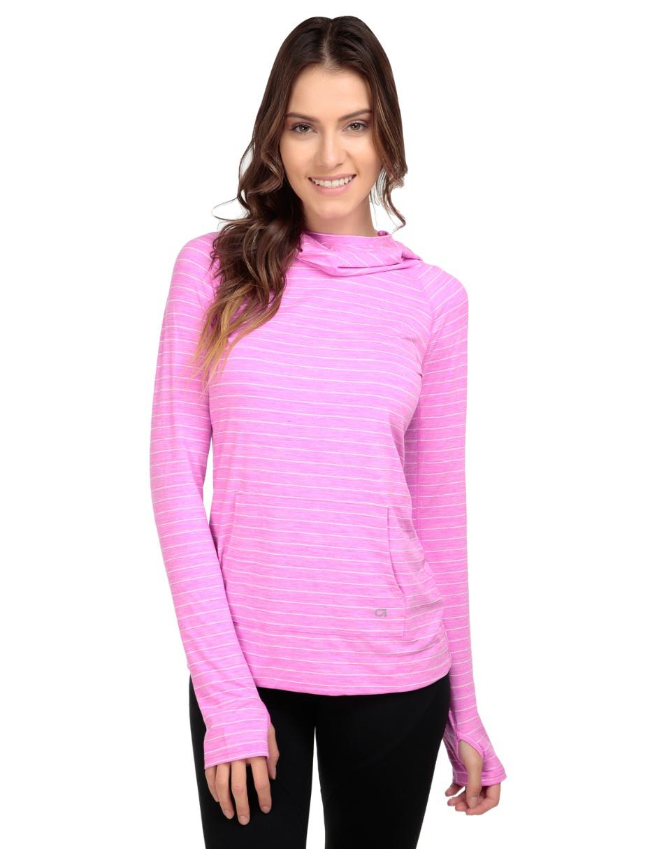 sudadera gap rosa mujer