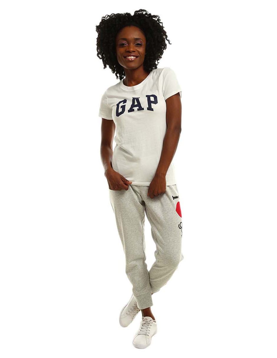 Playera manga corta cuello redondo para mujer 6