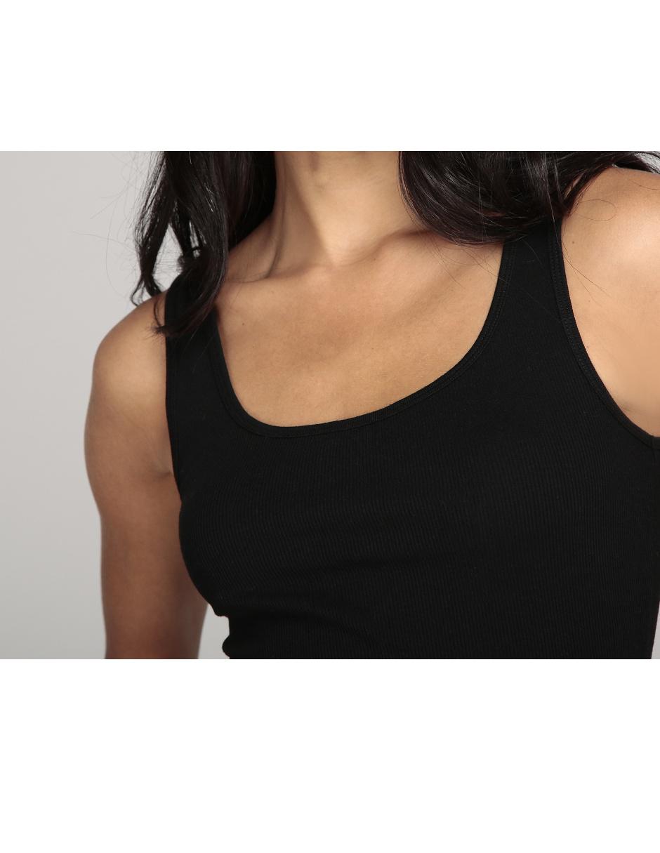 Playera cuello redondo para mujer 4