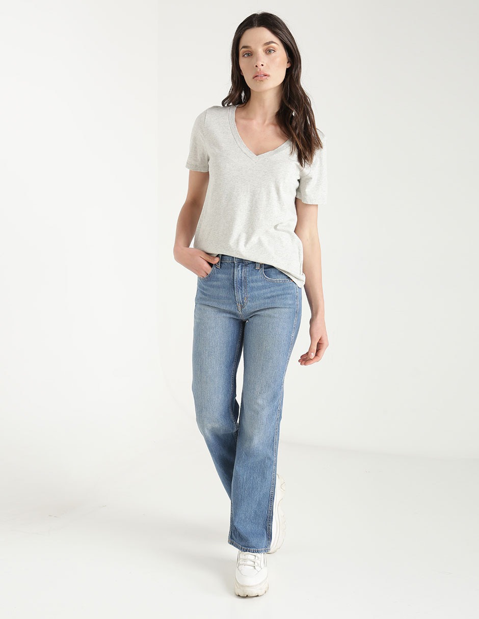 PLAYERA GAP 740140 JASPEAD, XXCH, GRIS
