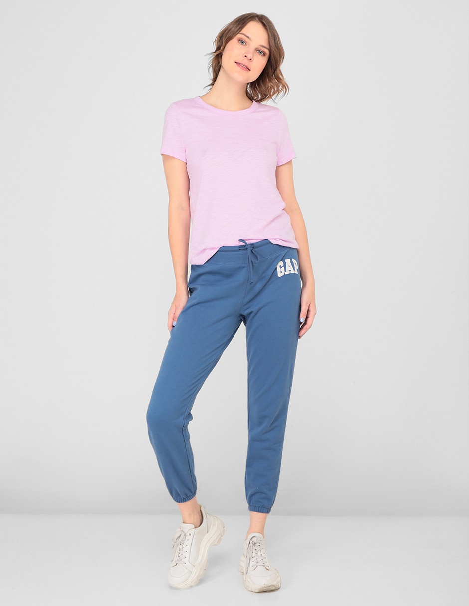 Pants slim con jareta para mujer 4