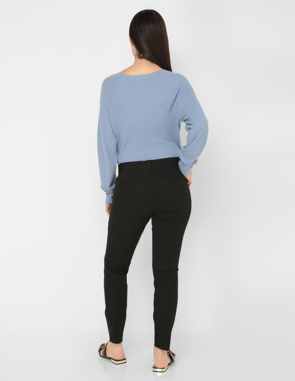 PANTALÓN GAP 460973 SKINNY A, 2, NEGRO
