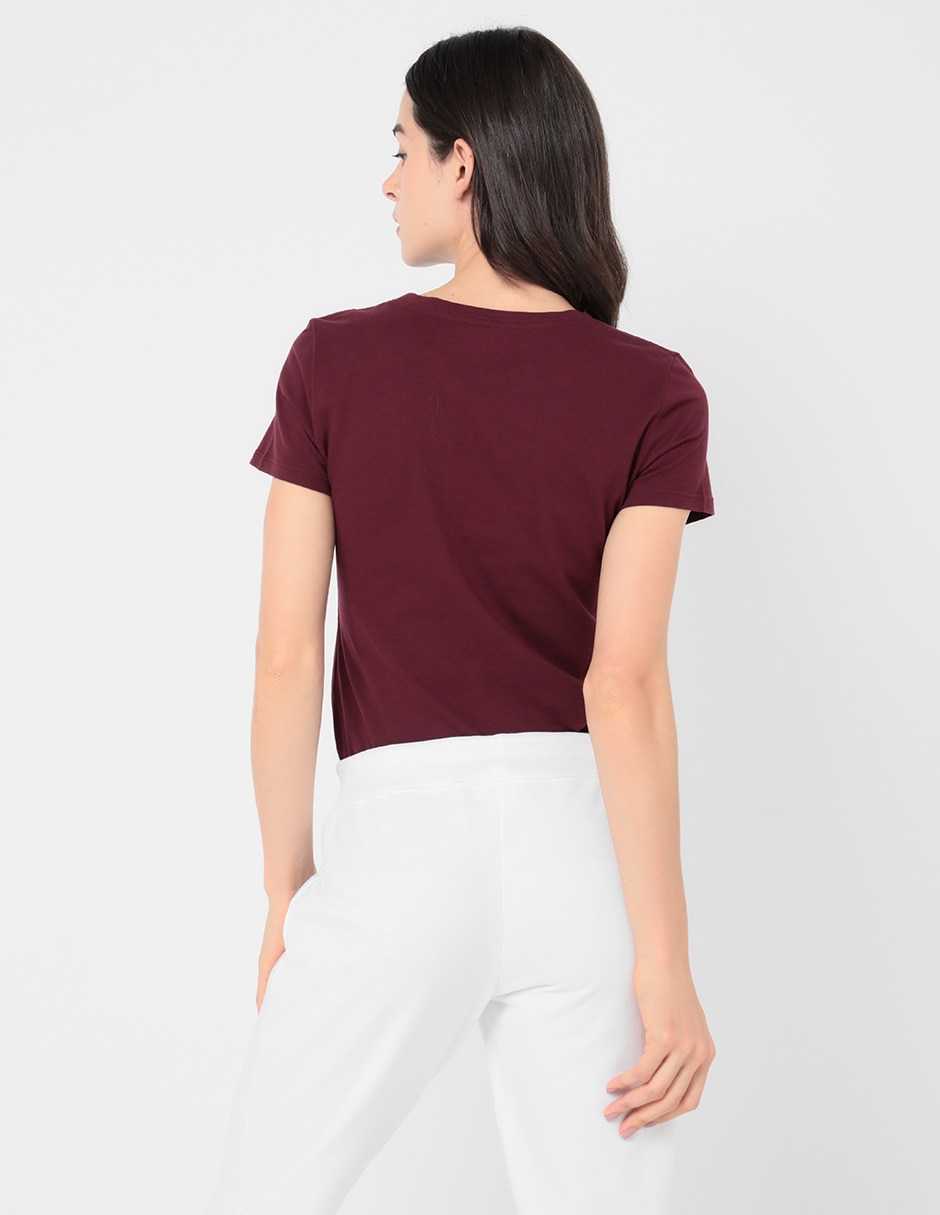 PLAYERA GAP 268820 REGULAR, M, VIOLETA