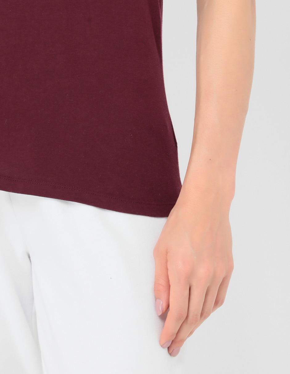 PLAYERA GAP 268820 REGULAR, M, VIOLETA