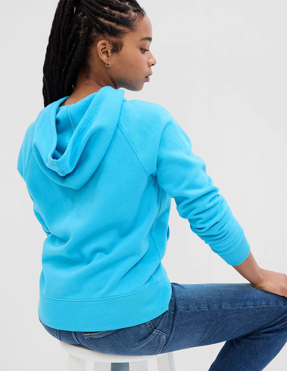 Sudadera con capucha y bolsa para mujer 2
